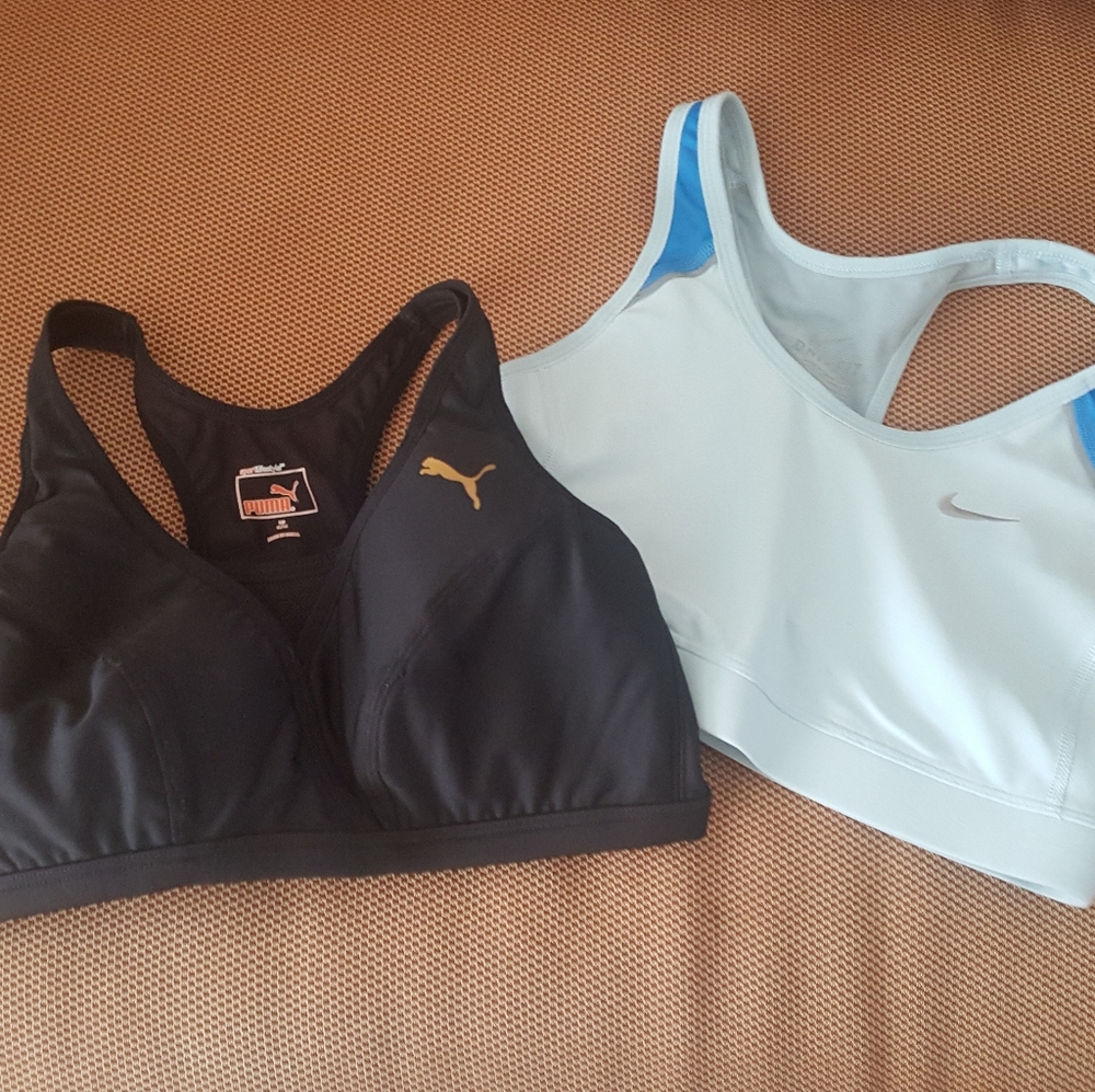 Nike/Puma Women's Running Bras Small (2)
